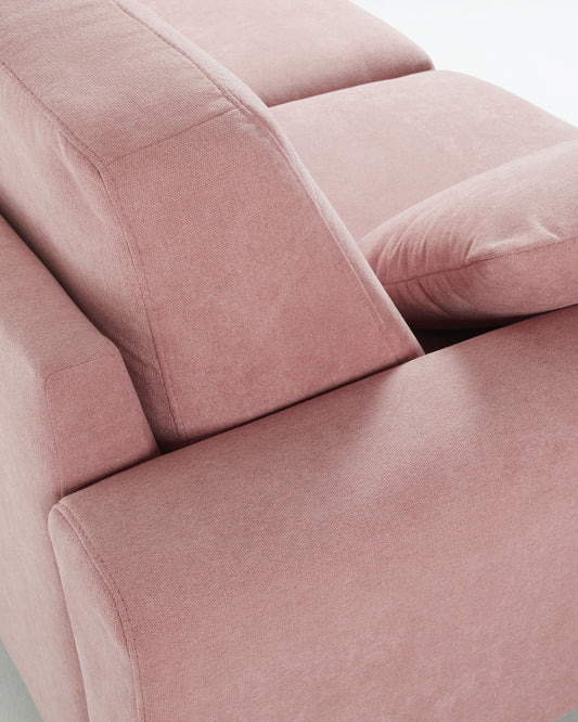 Pink 3-seater Narnia sofa