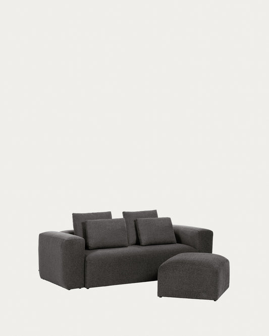 Blok 3-seater sofa in grey 240 cm