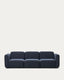 Neom 3 seater modular sofa in blue, 263 cm FSC Mix Credit