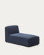 Neom chaise module in blue, 152 x 75 cm FSC Mix Credit