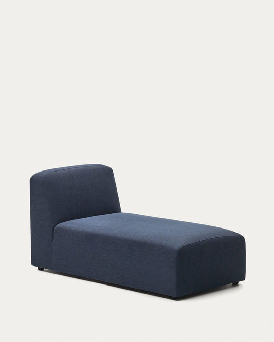 Neom chaise module in blue, 152 x 75 cm FSC Mix Credit