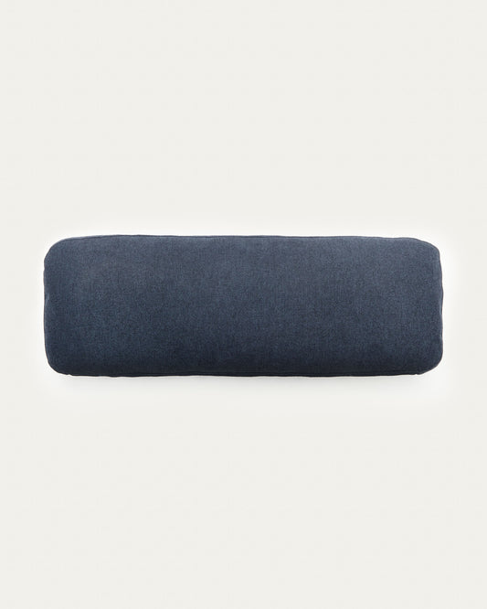 니옴 유럽 직수입 디자인 쿠션 24 x 72cm (딥블루/솜포함)