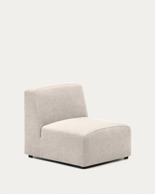 Neom seat module in beige, 75 cm FSC Mix Credit