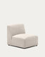 Neom seat module in beige, 75 cm FSC Mix Credit