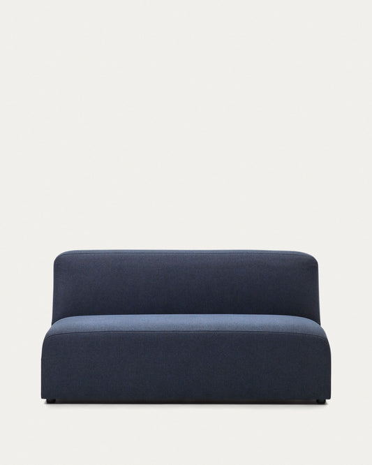 2 seater sofa module in blue, 150 cm FSC Mix Credit