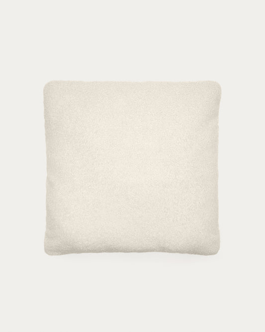 마르티나 OEKO-TEX 인증 화이트시어링 쿠션 52 x 52 cm