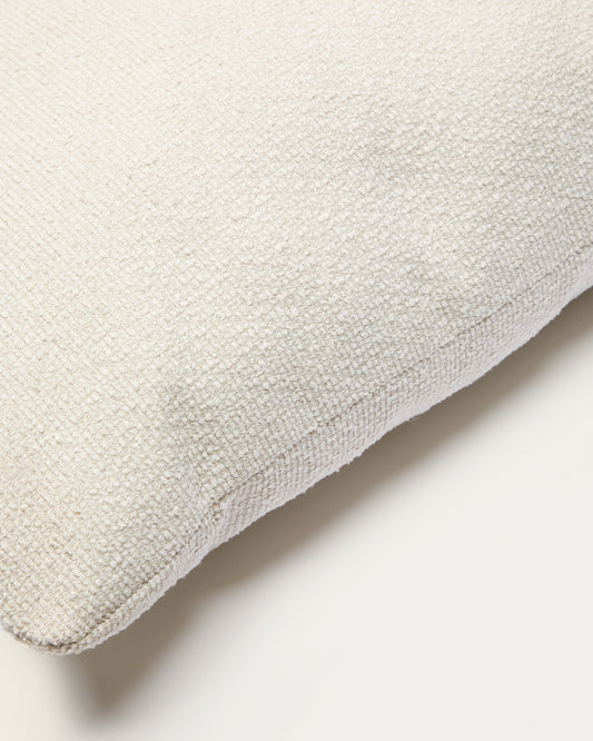 마르티나 OEKO-TEX 인증 크림(에쿠르) 패브릭 쿠션 52 x 52cm