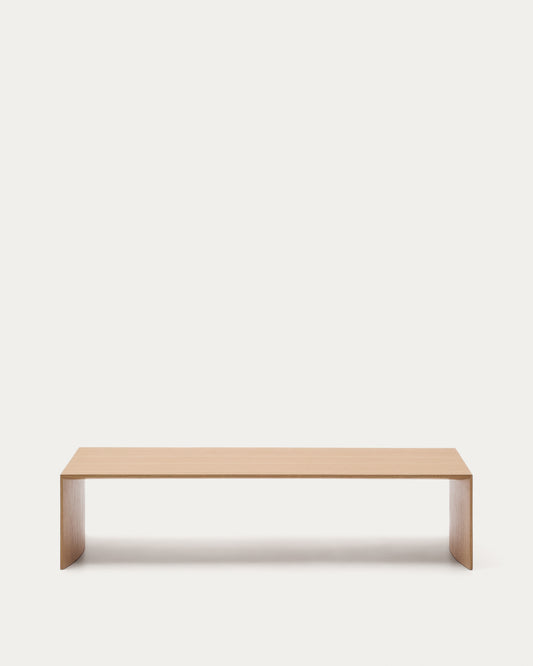 Litto oak veneer coffee table, 140 x 70 cm