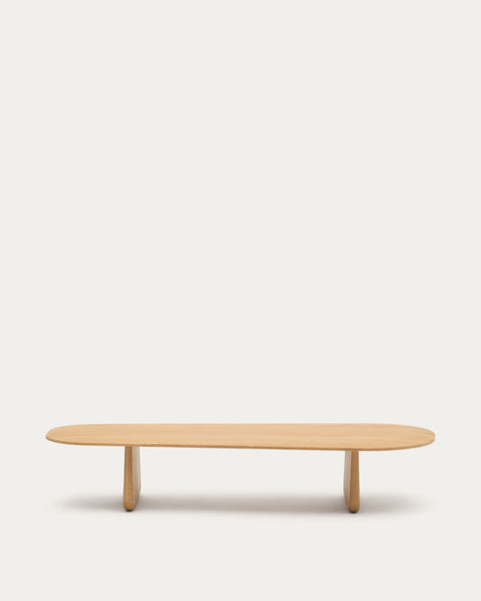 피리타 오크나무 소파테이블 네츄럴 피니싱 146 x 56.5 cm FSC 100%