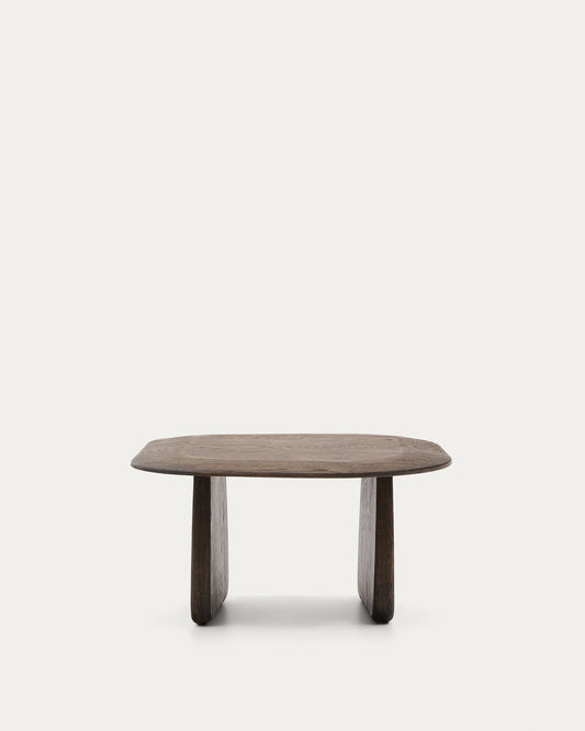 피리타 오크나무 사이드 테이블 다크 피니싱  70.6 x 70 cm FSC 100%