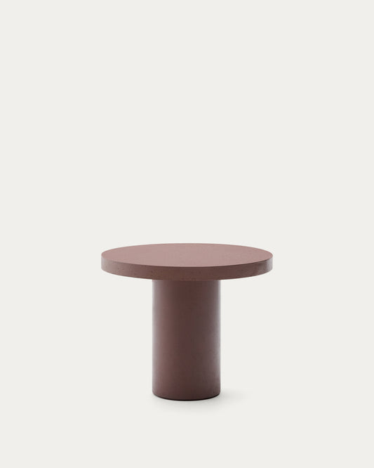 구아블라 시멘트 라운드 테이블 Ø 90cm (테라코타)
