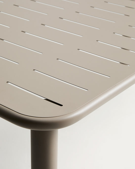 브라이 아웃도어 아연도금 스틸 테이블 180 x 90cm (타우페)