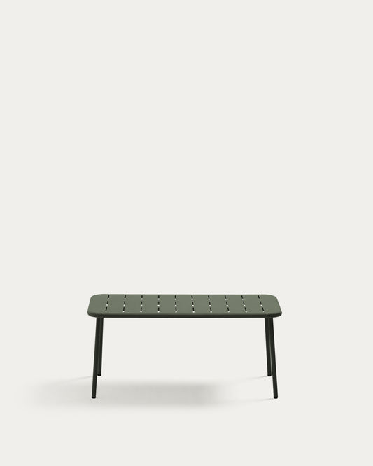 지비아 아웃도어 아연도금 스틸 테이블 90 x 50 cm (그린)