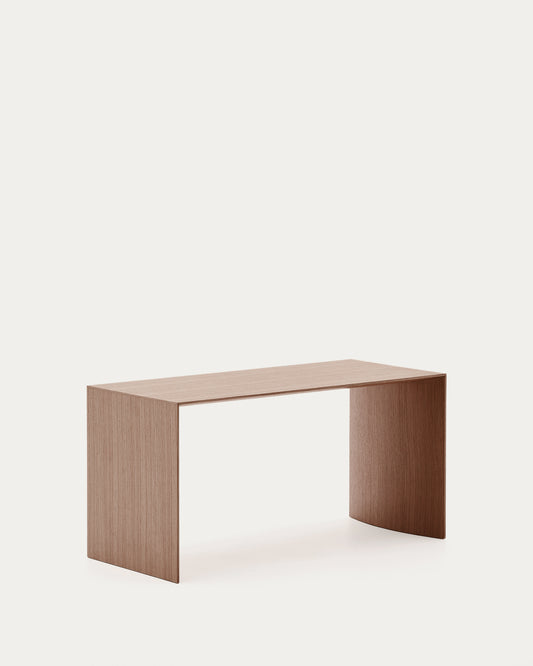 Litto walnut veneer FSC Mix Credit coffee table, 90 x 45 cm
