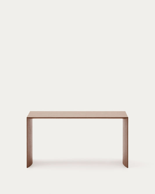 Litto walnut veneer coffee table, 90 x 45 cm