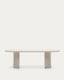 Nealy table in a lacquered MDF in an ecru finish, 240 x 100 cm