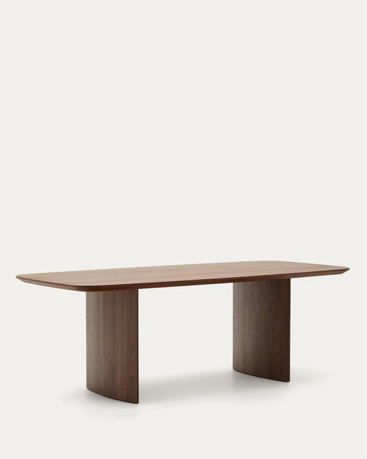 리토 월넛 베니어 테이블  240 x 100 cm