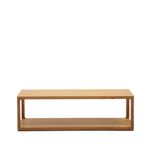 Maymai oak wood coffee table 140 x 65 cm