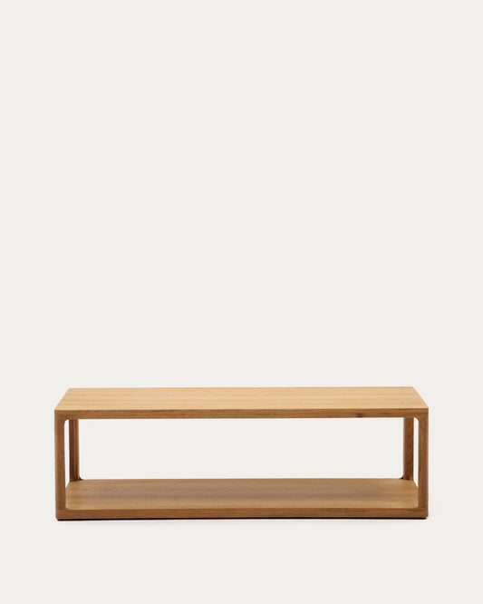 Maymai oak wood coffee table 140 x 65 cm