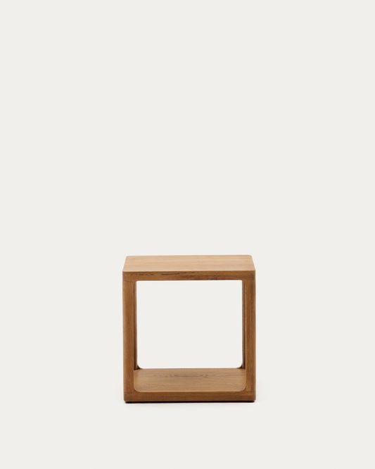 메이마이 솔리드 오크나무 사이드테이블 50 x 50 cm