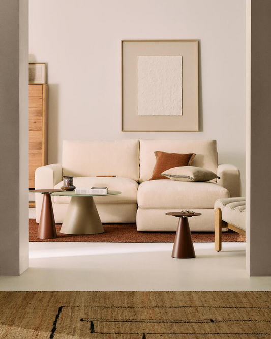 알레아 OEKO-TEX인증 리무버블커버 내추럴 셔닐 모듈형 3인 소파(정면우측카우치형) 220cm